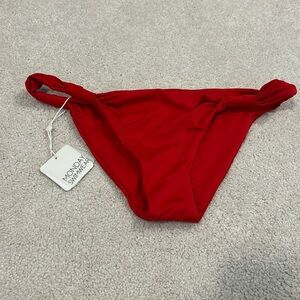 Monday Swimwear tulum bottom in paprika